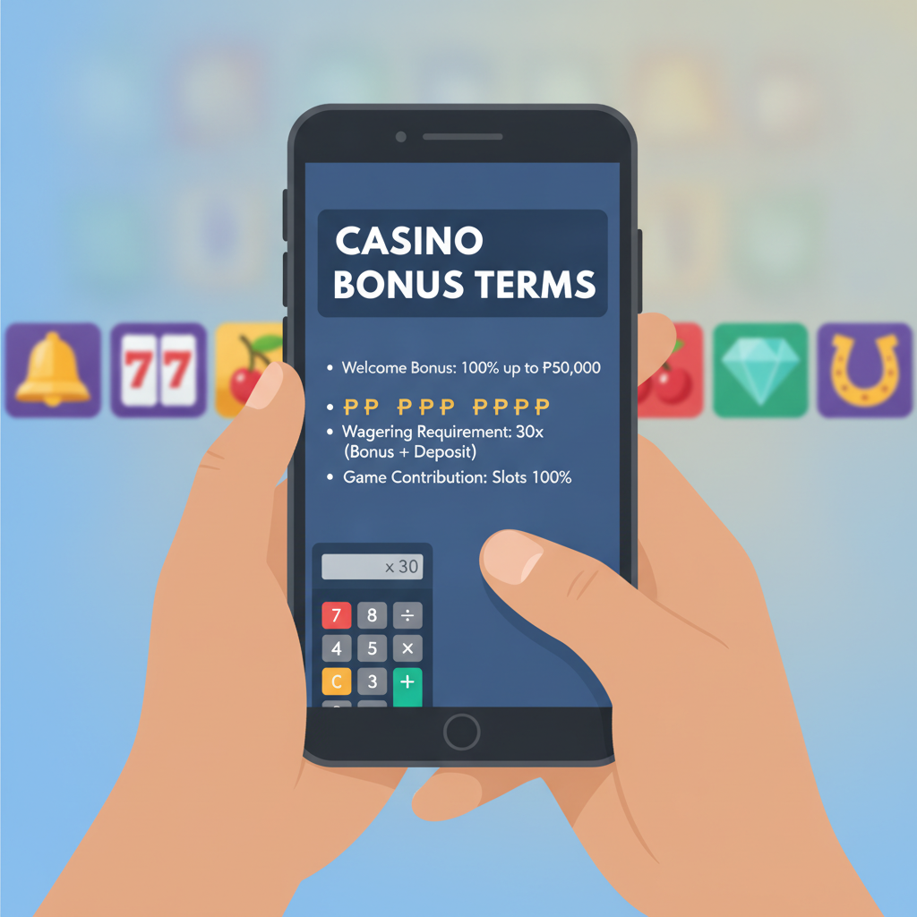 Illustration: Reading JD TITAN Wagering Requirements: A Plain-English Guide for Filipino Players