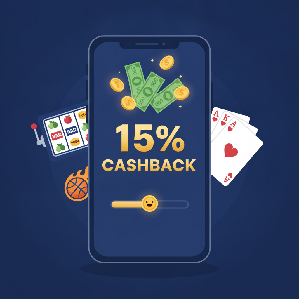 Illustration: JD TITAN Cashback Rates: How Much You Get Back on Slots, Sports & Live Dealer